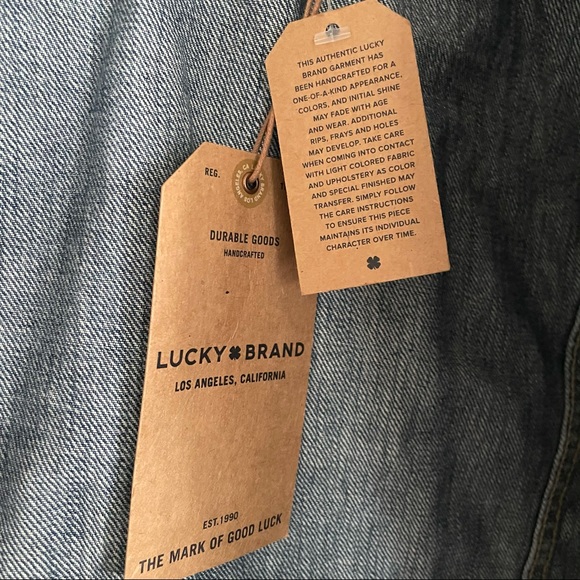 LUCKY BRAND The Tomboy Trucker Jean Jacket - Picture 6 of 12